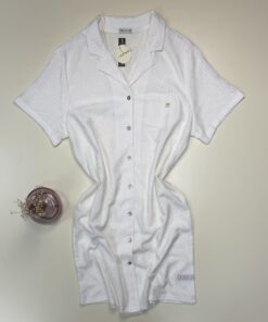 Alternative view of Chemise de nuit boutonné  - Tress - " Blanche "