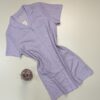 Chemise de nuit boutonné  - Tress - " Mauve "