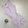 Chemise de nuit en coton  -TRESS- " Rose "