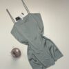 Nuisette en satin -Tress- " Vert "