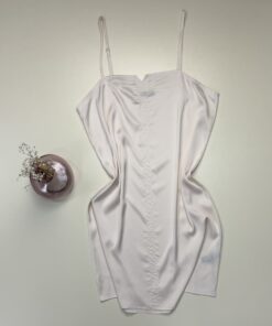Alternative view of Nuisette en satin -Tress- " Beige  "