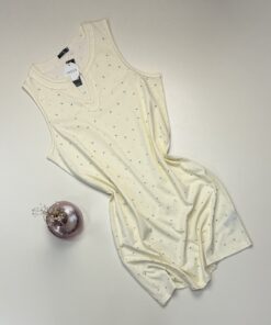 Nuisette  en coton -Tress- " Jaune "