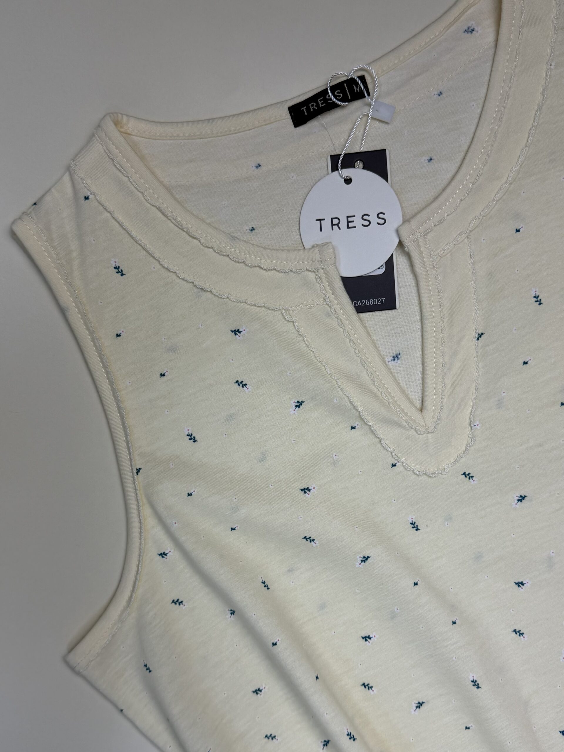 Nuisette en coton -Tress- " Jaune " – Image 3