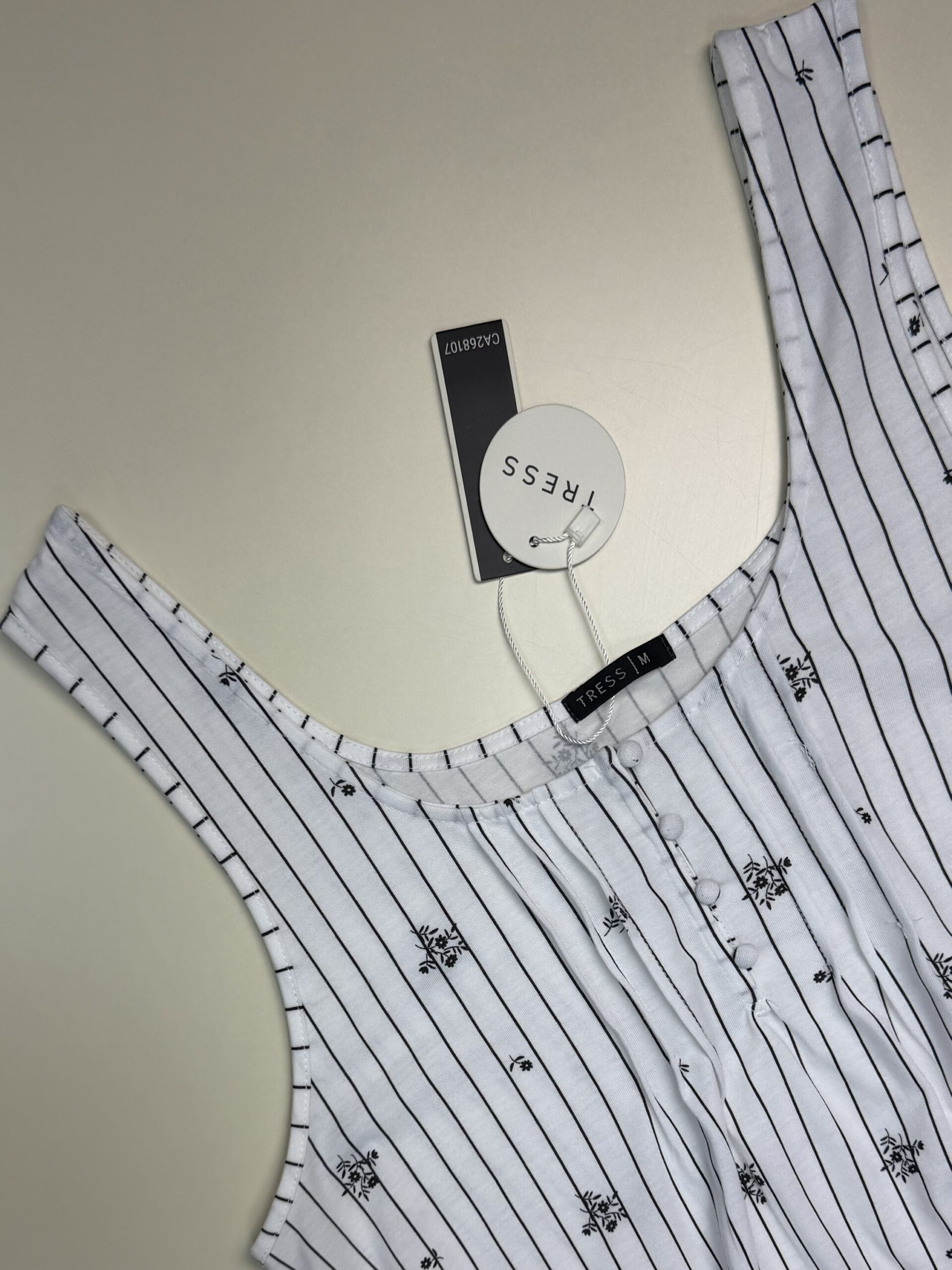 Chemise de nuit - Tress - " Blanche " – Image 3