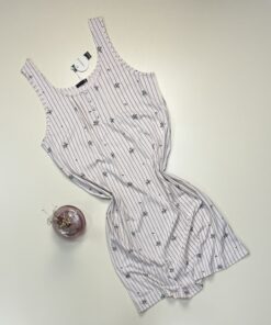 Chemise de nuit - Tress - " Rose "