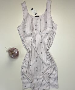 Alternative view of Chemise de nuit - Tress - " Rose "