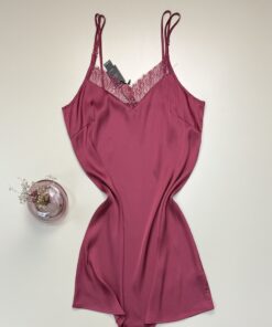 Alternative view of Nuisette -Tress- en satin " Bois de rose "
