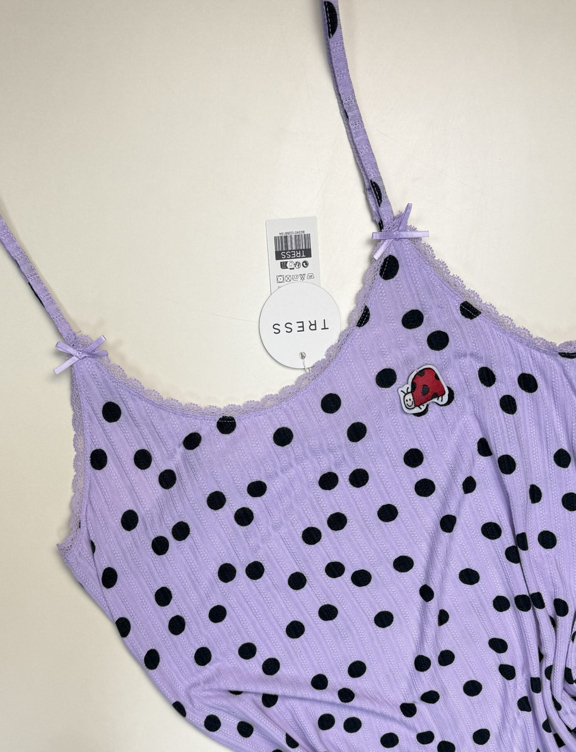 Nuisette -Tress- " Mauve petit pois " – Image 3