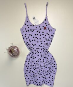 Alternative view of Nuisette -Tress- " Mauve petit pois "