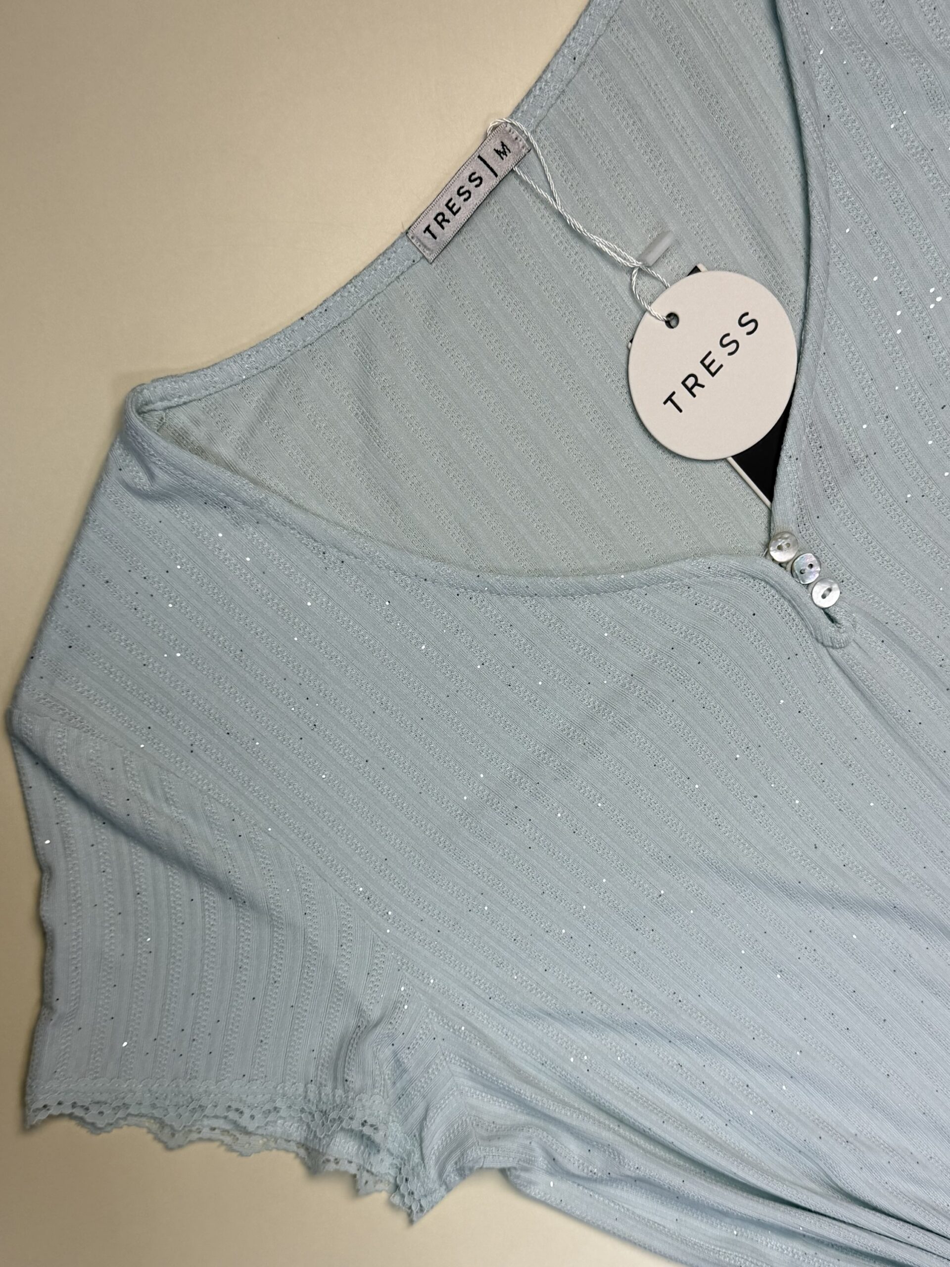 Chemise de nuit -Tress- " Vert " – Image 3