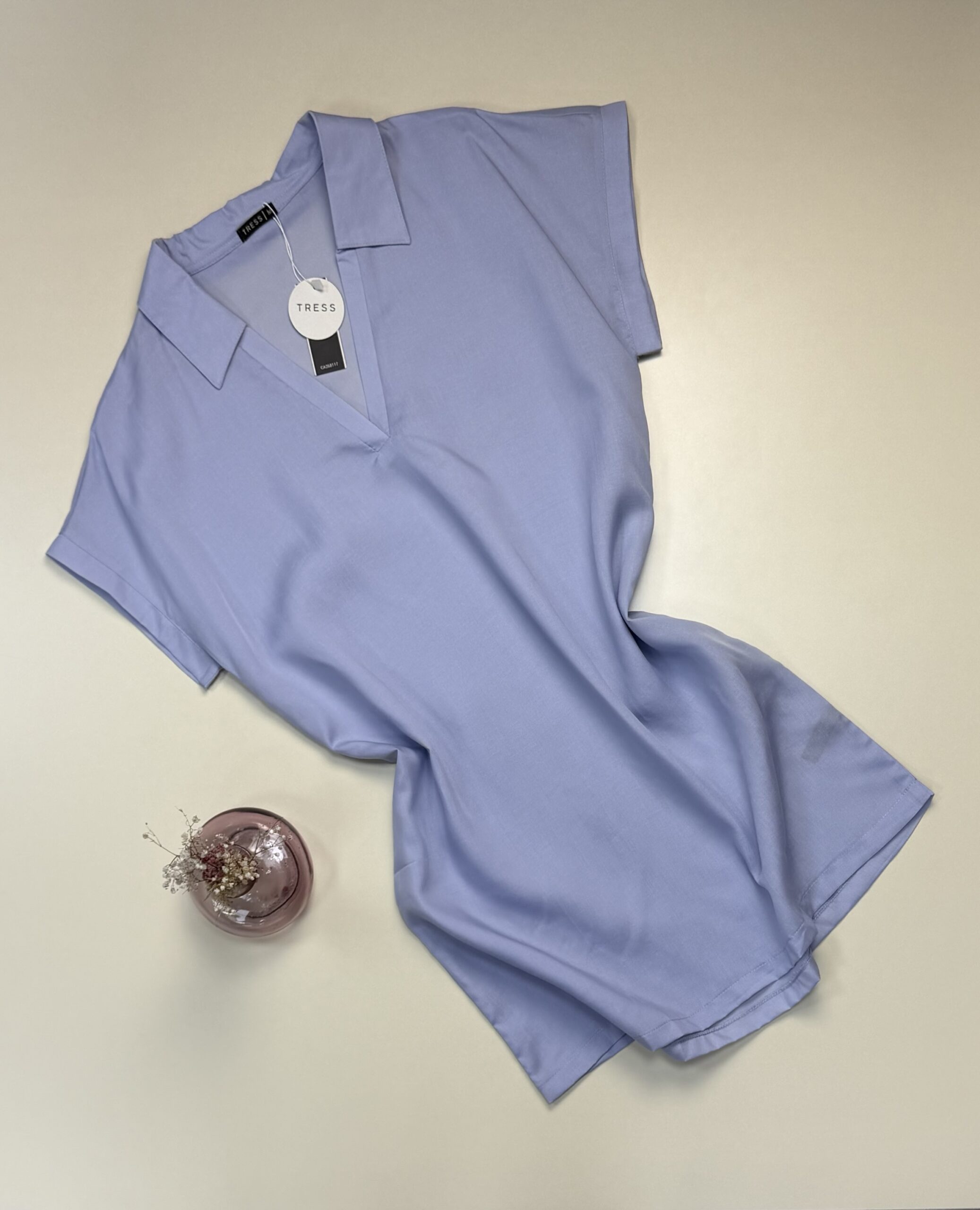 Robe - Tress- " Bleu "