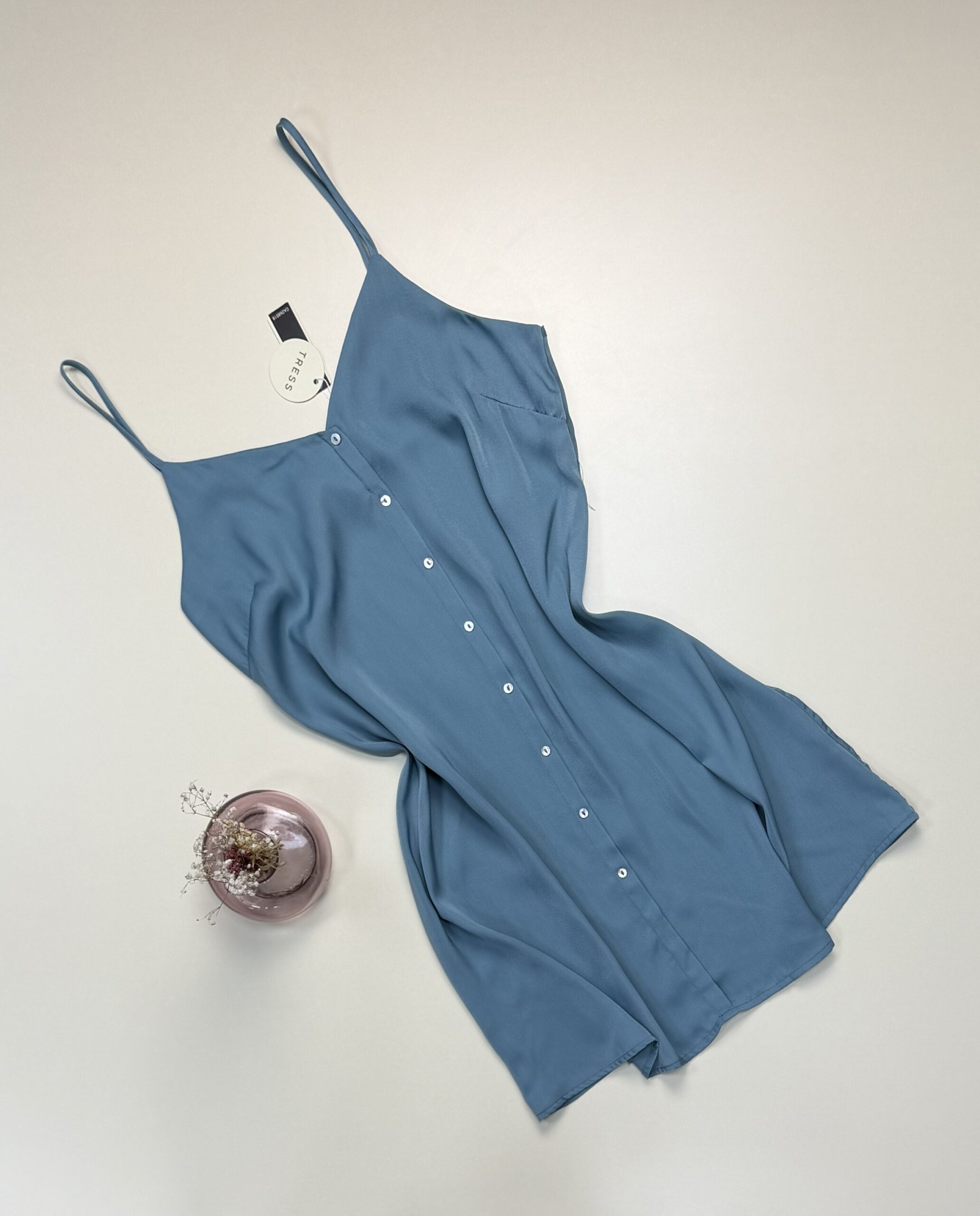 Nuisette -Tress- " Bleu vert "
