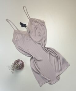 Nuisette -TRESS- en satin "Beige"