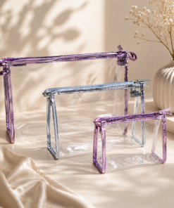Pack de 3 trousses "Transparente" - Primark -