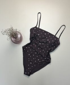 Maillot de bain H&M "Marron fleuri"