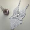 Maillot de bain H&M " Boucle doré blanc "