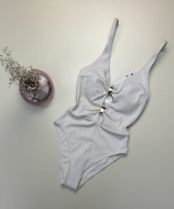 Maillot de bain H&M " Boucle doré blanc "