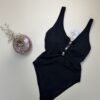 Maillot de bain H&M " Boucle doré noir "