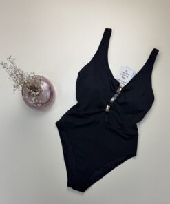 Maillot de bain H&M " Boucle doré noir "