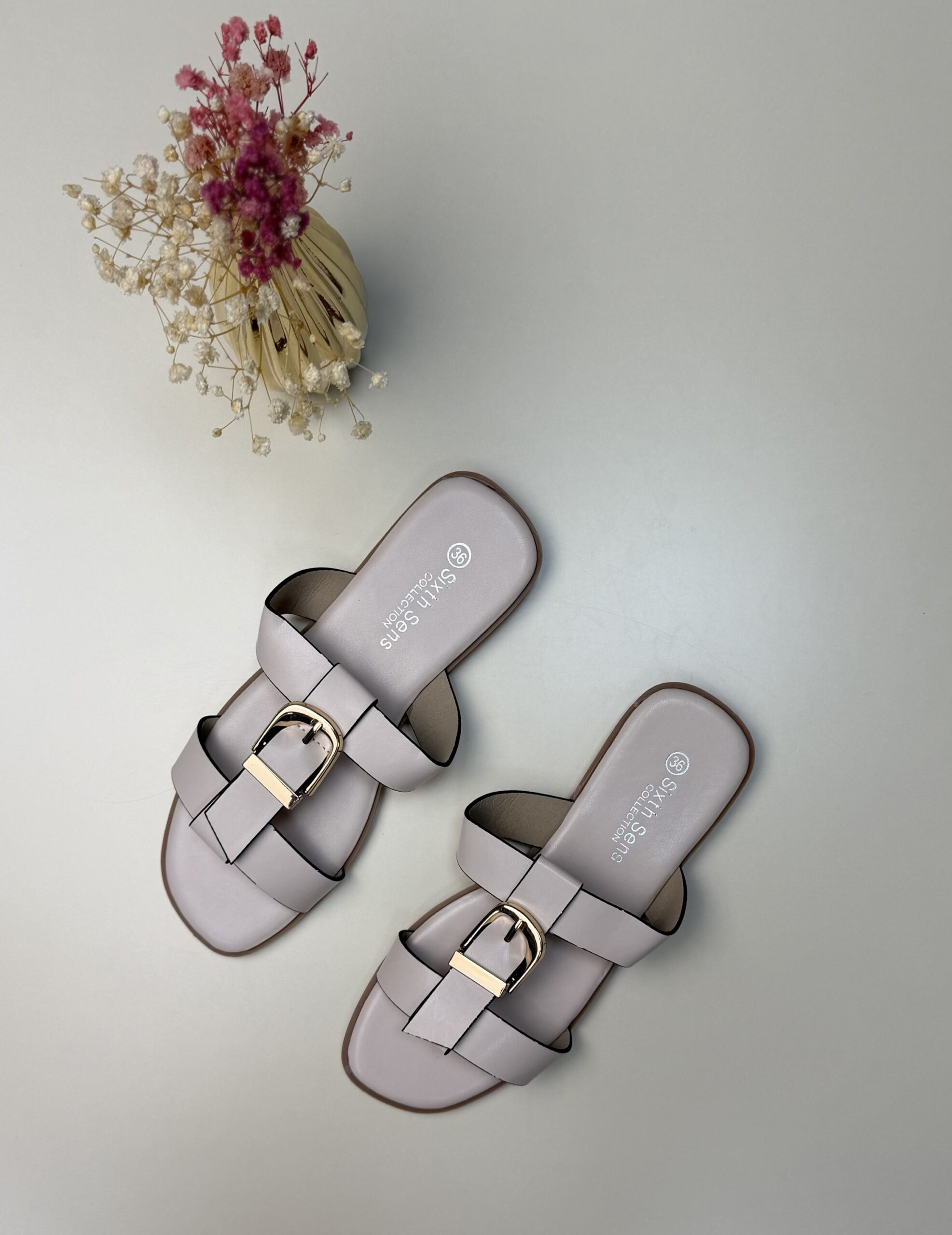 Mule " Beige "