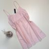 Nuisette 100% Coton " Rose" avec broderie
