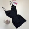 Nuisette en dentelle - H - " Noir "