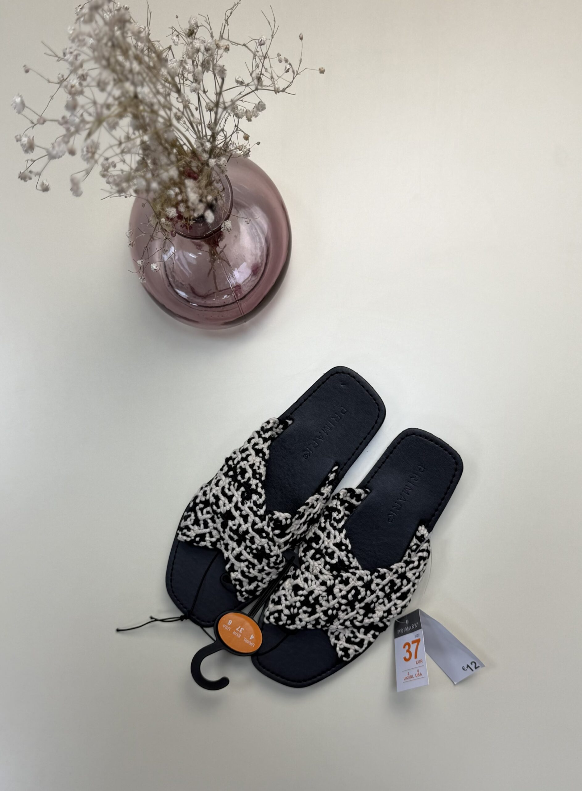 Mule "Noir et Blanc" -PRIMARK-