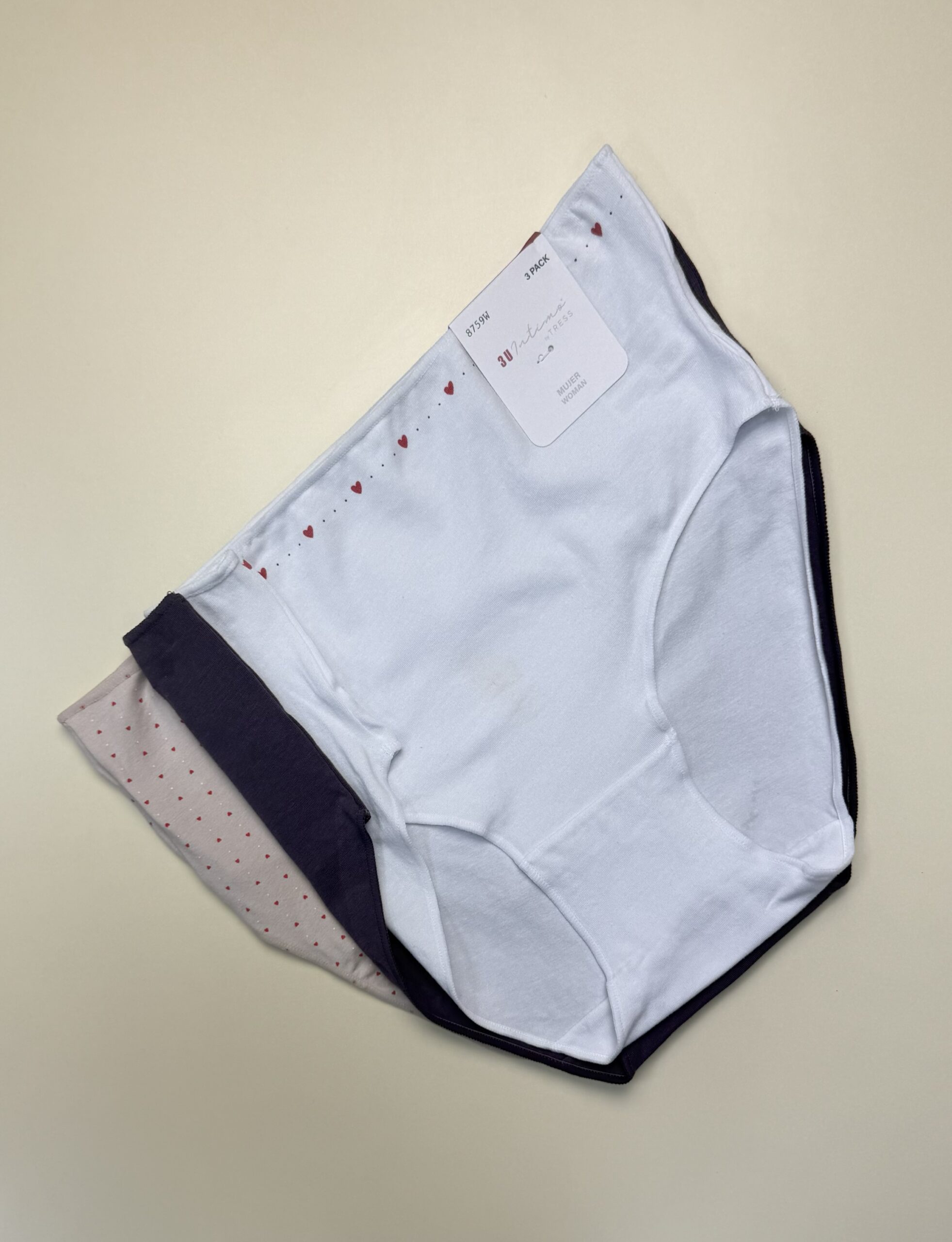 Pack de 3 culottes -TRESS- en coton – Image 4