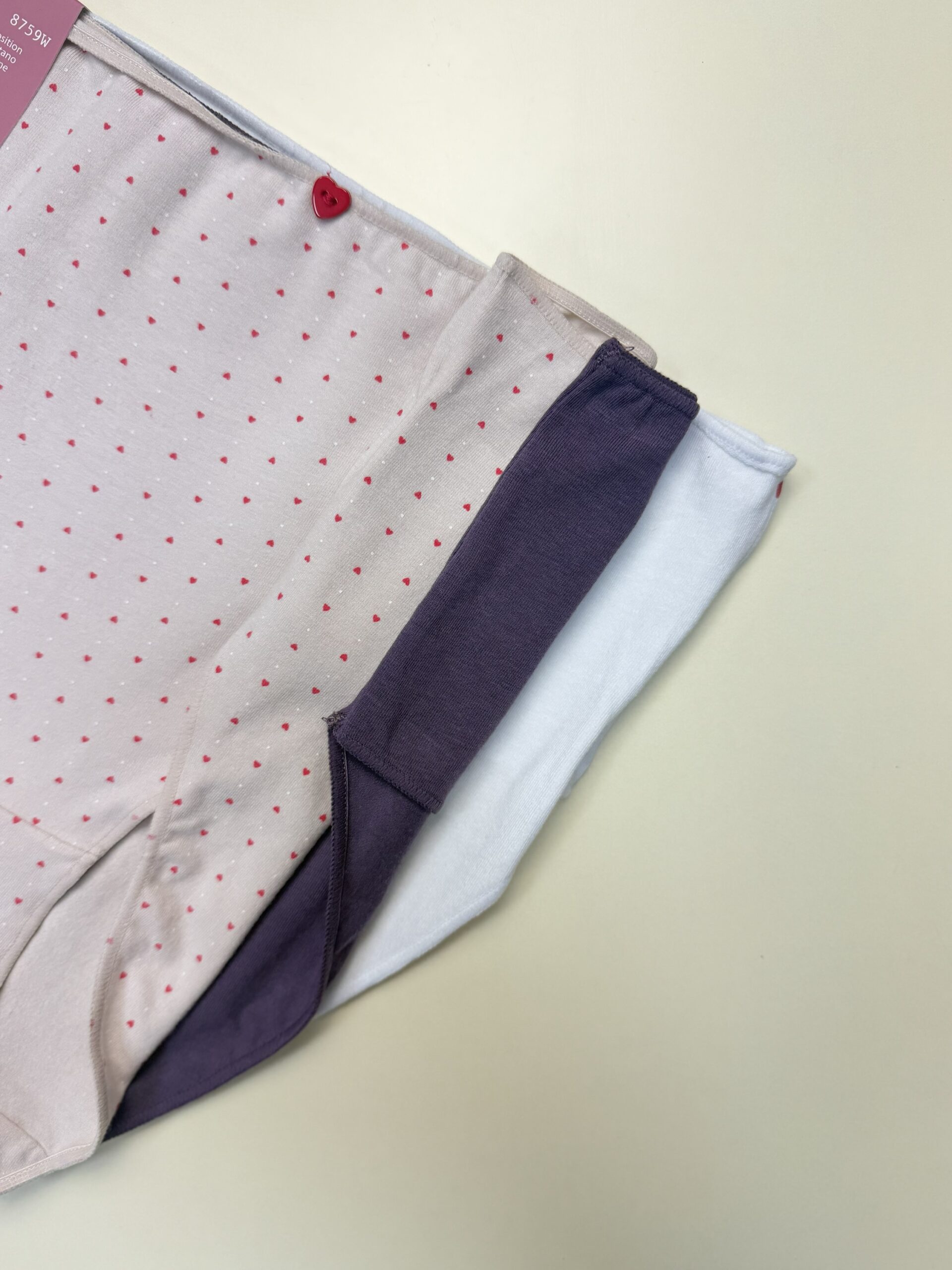 Pack de 3 culottes -TRESS- en coton – Image 3