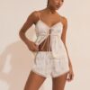 Bustier-short en satin - Etam - Noreen