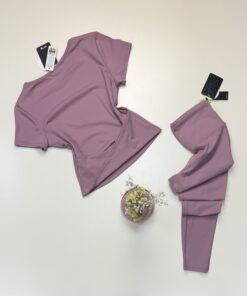 Alternative view of Ensemble sport demi manche "Bois de rose" -TRESS-