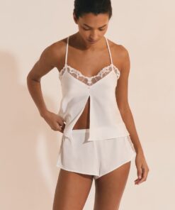 Bustier-short en satin - Etam - Mariage