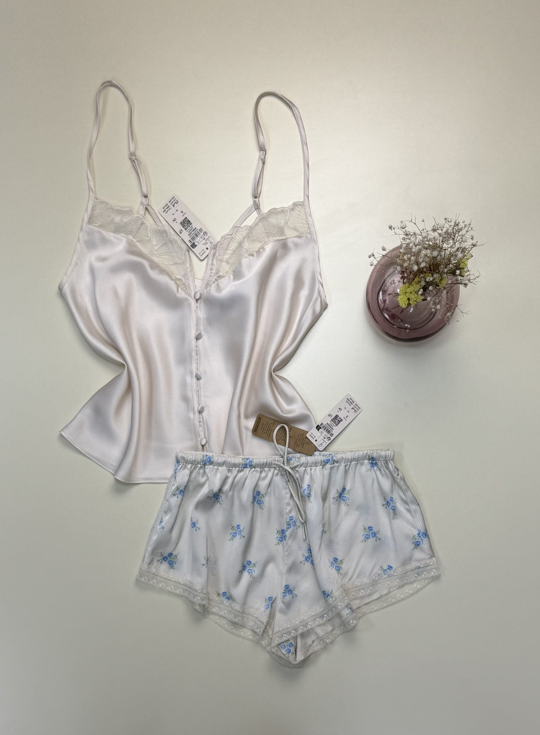 bustier short en satin -Etam-
