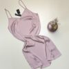 Nuisette en satin "Rose" -TRESS-