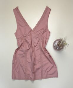 Alternative view of Nuisette en coton 100% "Rose" -TRESS-