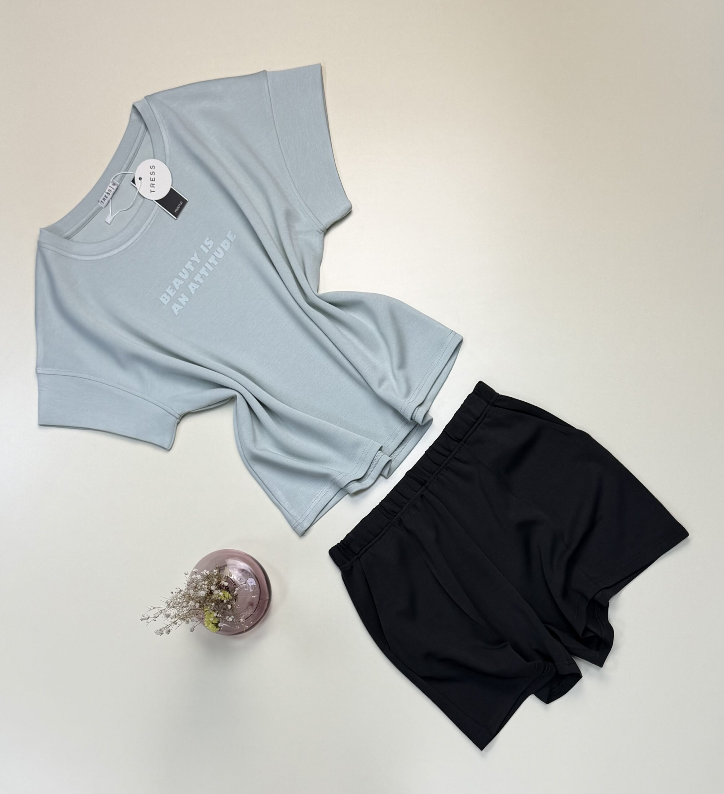 Pyjama short - Tress - " Vert " – Image 2