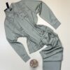 Pyjama boutonné en satin - Tress - " Vert "