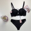 Ensemble 2pcs - H - " Noir " Push Up