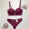 Ensemble 2pcs - H - " Aubergine " Push Up