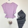 Ensemble jogging  - Tress - " Bois de rose  "