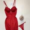 Nuisette + bas - H - " rouge "