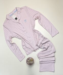 Pyjama boutonné - Tress - " Rose "