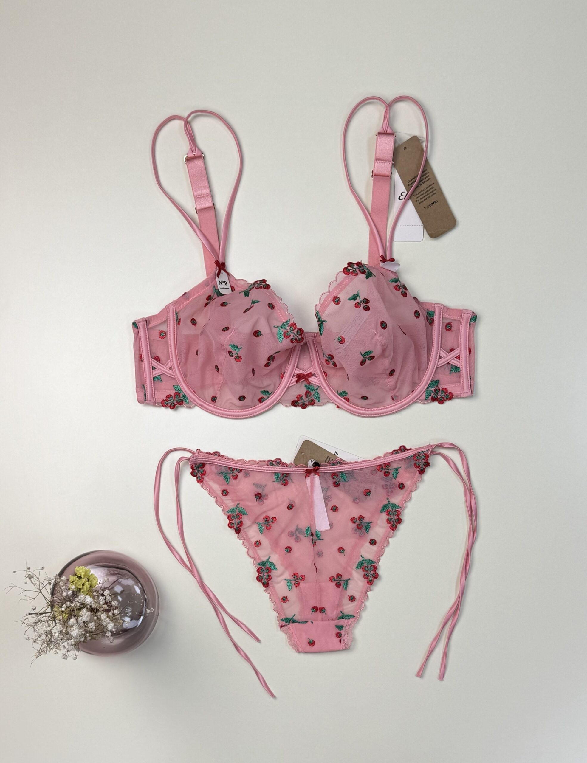 Ensemble 2 pcs Etam" Tomato love "