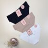 Pack de 3 culottes invisible " Noir, nude , blanc"
