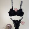 Ensemble 2 pcs H - double éponge - " Noir "