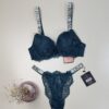 Ensemble 2 pcs H - double éponge - " Vert "