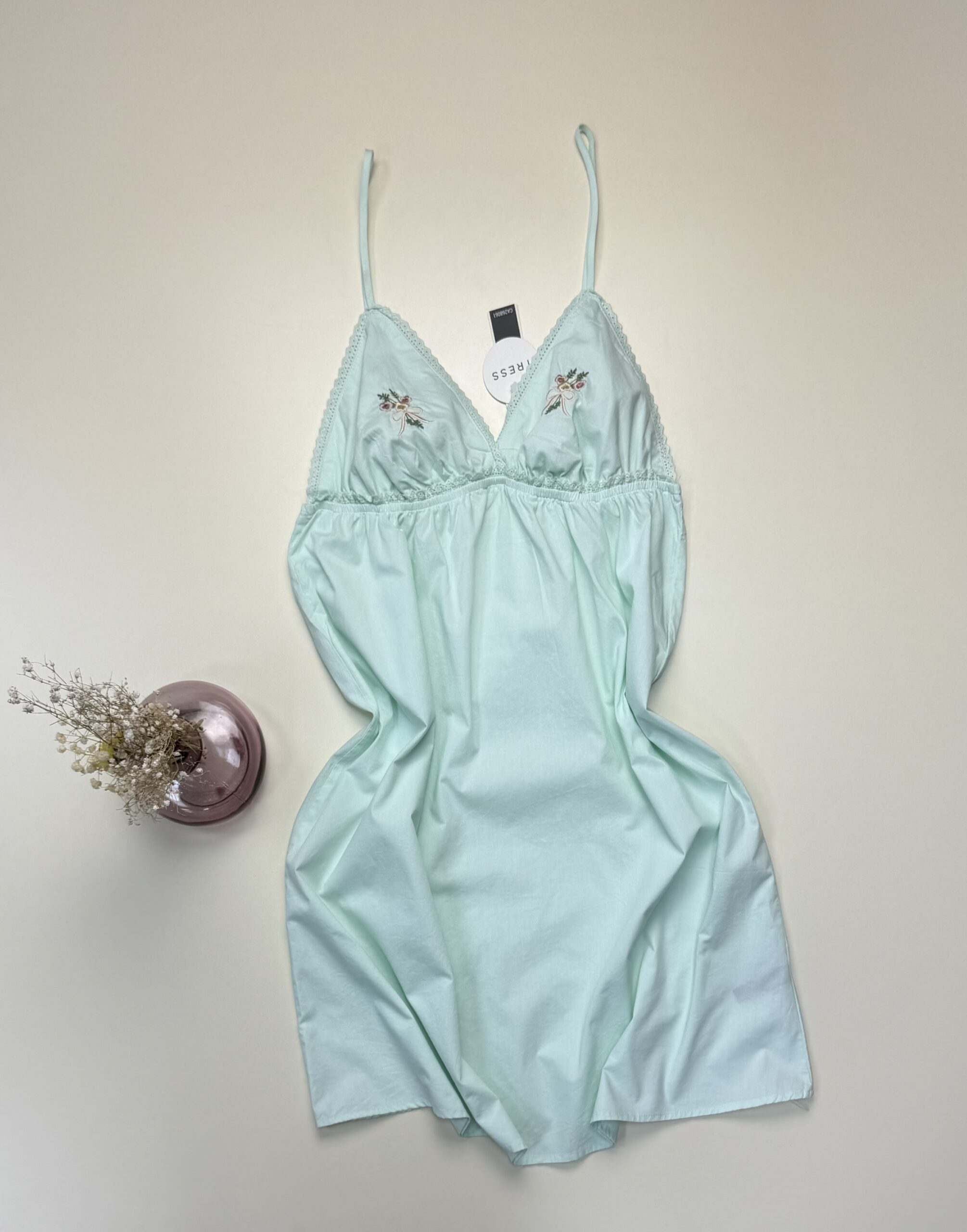Nuisette -Tress- 100% coton " Vert " – Image 3