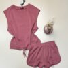 Pyjama short  Tress " Rose "