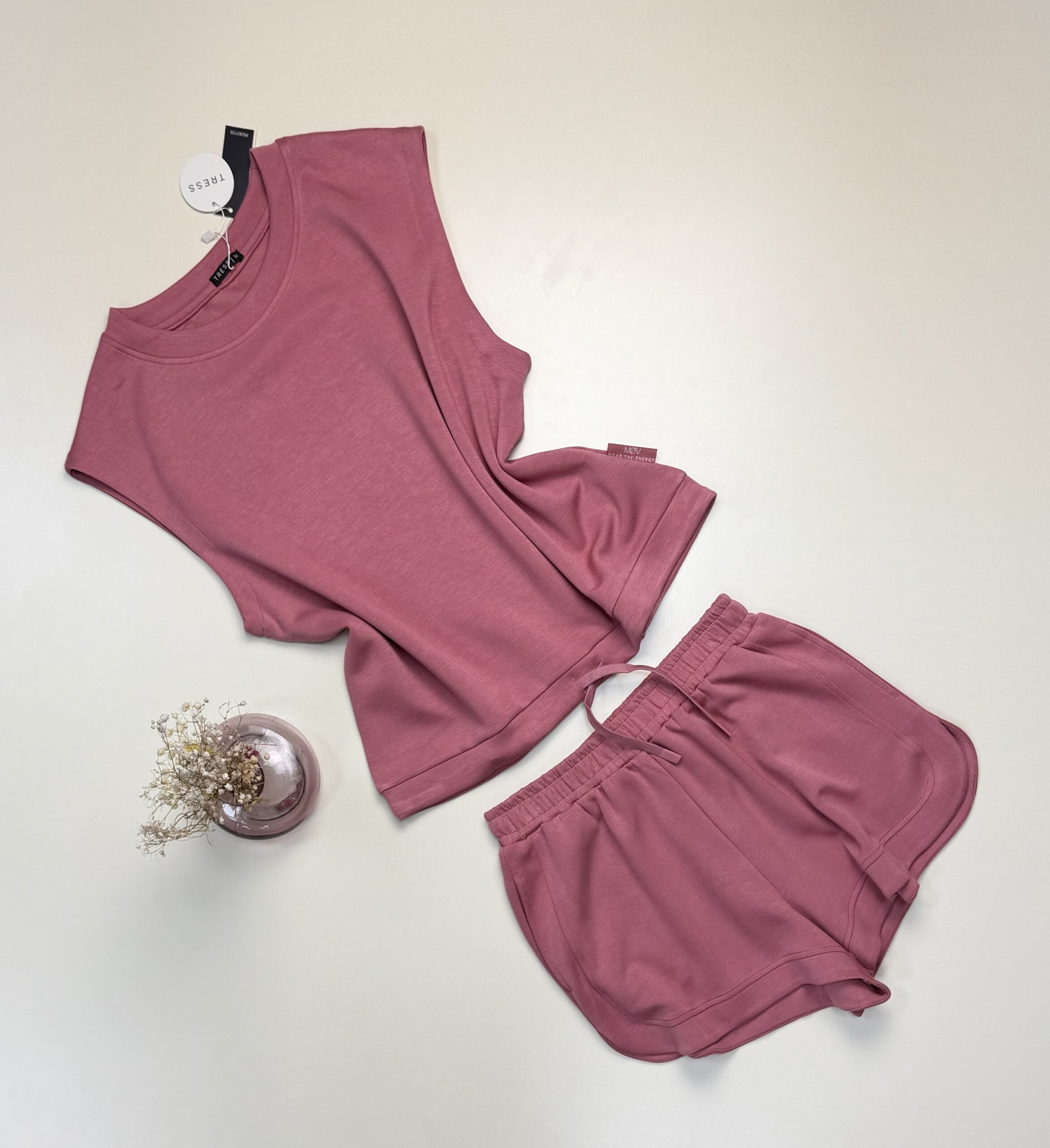 Pyjama short Tress " Rose " – Image 2