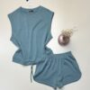 Pyjama short  Tress " Bleu "